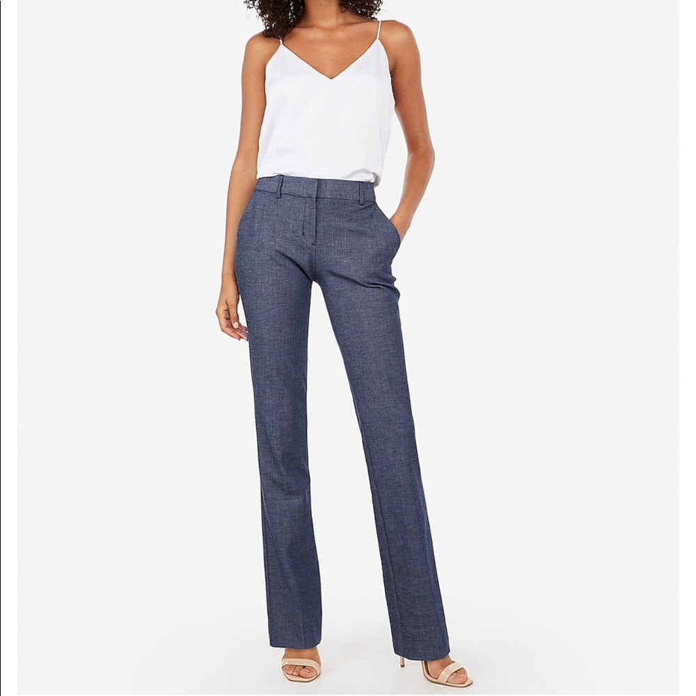 Mid Rise Barely Boot Columnist Pant